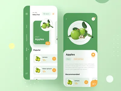 Fresh e-commerce App app fresh e commerce ui