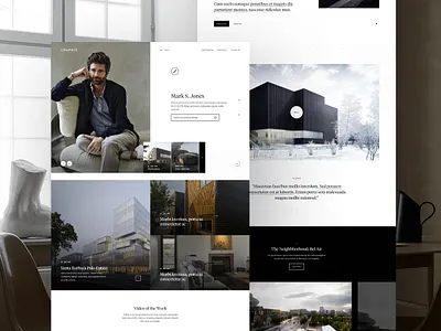 Realtor's Profile realtor splashpage ui web webdesign webpage website