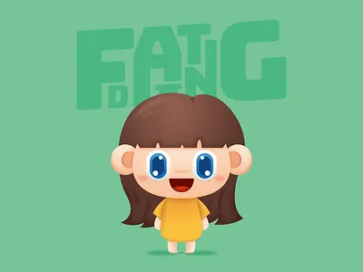 FAT ding ai china design illustration illustrator sketch ui