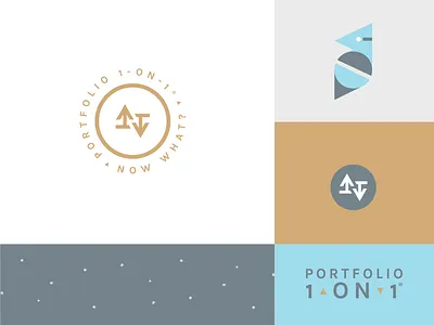 Portfolio 1 on 1 Unused Concepts bluejay branding concepts direction layout n pattern typography unused concepts