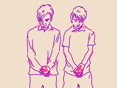 Funny Games USA drawing funny games illustration michael haneke