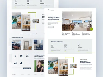 Smith Sons Builders architechture art builder builders collection concept design home interface layout light nature page typography ui ux web