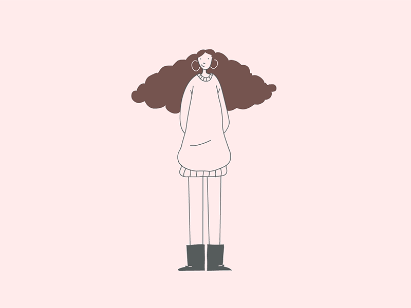 Katerina Vrana 2d animation character comedy design illustration motion design odd bleat standup