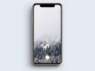 Camera (Nooflix App) android app application design experience flat icon interface ios luxury minimal mobile sketch type typography ui ux vector web