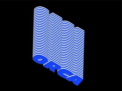 ORCA colour doodle graphic design illustrator line art op art optical illusion pattern poster psychedelic shape trippy vector visual