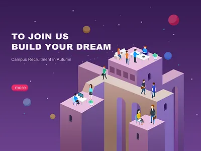 join us design illustration web