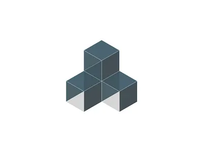 Pure 3d cube cubes icon icon design pure