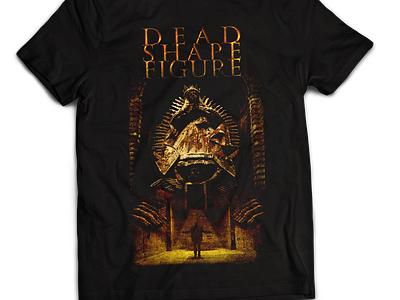 Dead Shape Figure t-shirt design band boza design dead shape figure design digital art gold golden josip markovic logo perdition receiver photo manipulation photo retouch photography statue statues t shirt design
