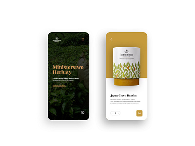 Ministerstwo Herbaty branding design logo logodesign organic packaging packagingdesign tea ui web design webdesign website www