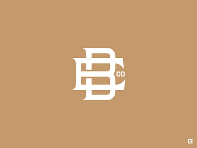 EB Monogram b brewery brewing e eb incised monogram typography