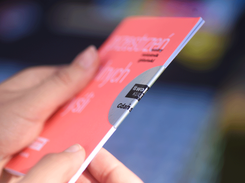 A free Gdansk notebook design branding foil gdansk holo holographic holography neon pantone