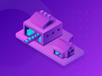 Upgrading Your Fulfillment and Shipping app business ecommerce illustration isometric shipping sketch upgrade vector warehouse
