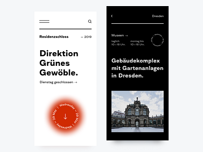 Staatliche Kunstsammlungen Dresden Museum App Concept app booking branding design dresden event figma gallery interaction ios mobile museum payment schedule simple ticket typography ui ux zwinger