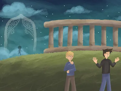 The Fairy Boy animation branding design digital digital painting digitalart drawing icon illustration vector