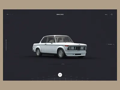 Bmw 2002 design ui ux web web design