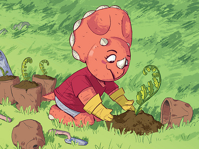 Left All Alone character design digital art drawing illustration kidlitart