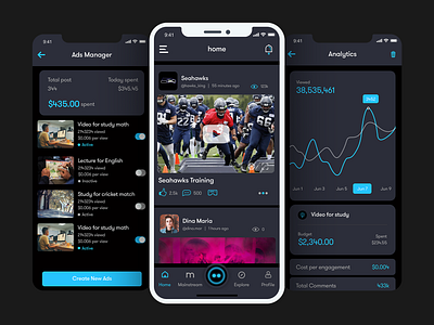 Apps Analytics UI UX Design apps analytics ui ux design sketchapp user experience designer user experience ux user interface design