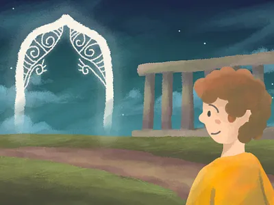 The Fairy Boy animation branding design digital digital painting digitalart drawing flat icon illustration illustrations vector