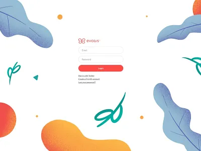 Initial Style Guide Splash branding illustration splashpage