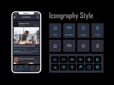 Apps Iconography Style UX user experience designer user experience ux user interface design