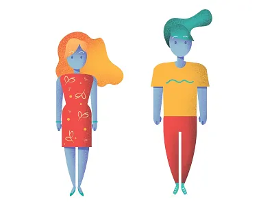 Early Character Design branding character design design drawing illustration people