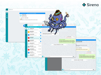 Sirena Web App app app design brand identity design product design ui user experience user interface user interface design ux