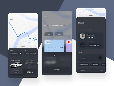 Taxi app adobe xd app design kit mobile app mobile app design mobile design mobile ui taxi app ui xd