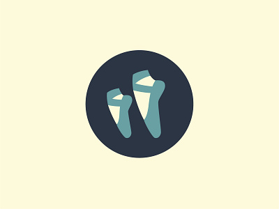 Sync Dance Studio ballet brand branding dance design icon identity illustrator logo shoes studio vector