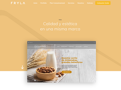 Patagonia Natural natural natural food patagonia patagonia natural web design website website design