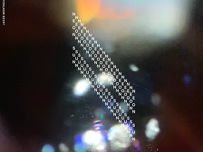 Neon Sun Artwork album artwork flare music typograhy