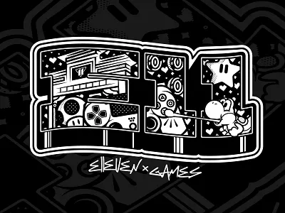 Gaming Illustration merch