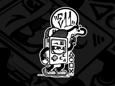 Gaming Illustration merch