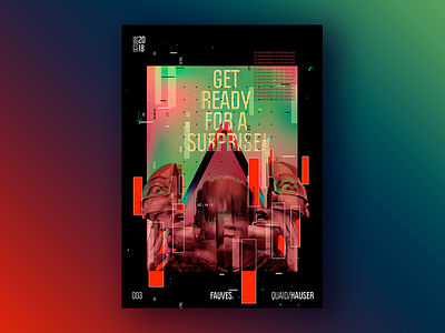 Surprise abstract abstract art adobe illustrator adobe photoshop colorful fanart glitch glitch effect glitchart gradients iridescent movie poster poster vaporwave