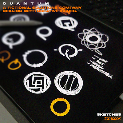 Quantum / Logo Practice Study branding graphic design illustration logo