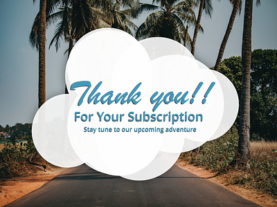 Desktop Thank You app dailyui design illustration illustrator minimal sketch ui ux web website