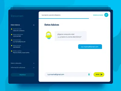 Form chatbot concept bot chat chatbot dropdown form input landing messenger robot slidershow steps video call