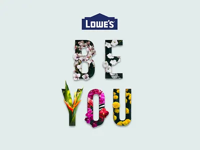 BE YOU design lettering lgbtq poster