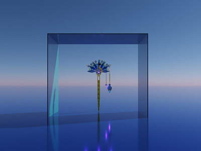 Hair clasp magicavoxel