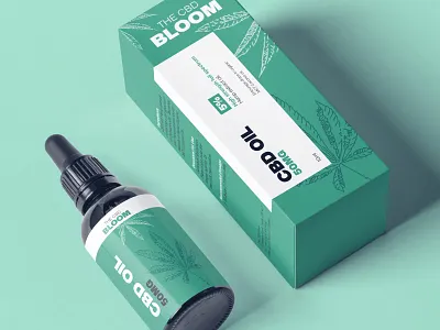 CBD Oil Packaging & Tincture box brand identity branding cannabis cannabis design cannabis packaging cbd cbd oil design design agency dropper graphic design hemp logo marijuana organic packaging packaging design product tincture