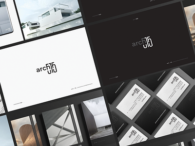 Arch _515 / 3 brandbook branding dark logo logotype mark minimal sygnet