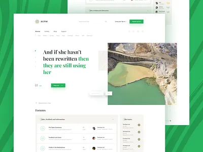 Elegant forum bussiness card clean color design digital elegant graphic design green interface minimal simple ui ux web website white