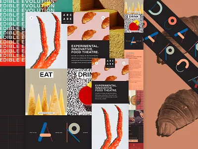 Arcade London animation brand branding design grid hero homepage illustration layout logo responsive typography ui ux web website