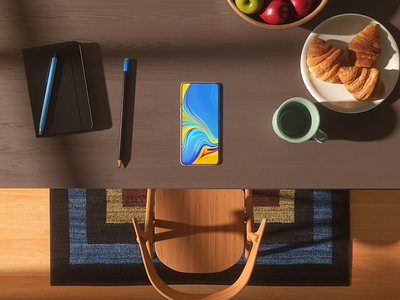 morning wip 3d c4d illustration octane wip