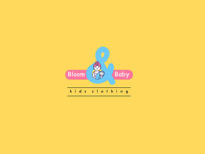 Bloom & Baby baby branding clothing brand dailylogochallange design icon icons illustration logo 2d logolovers typography wordmarks