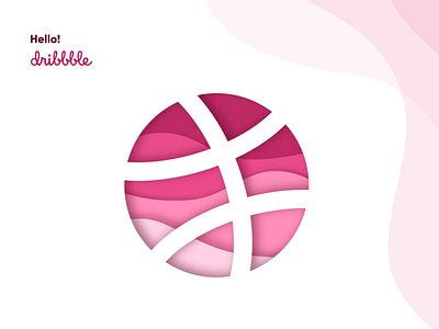 Hello Dribbble debutshot design flat illustration ui