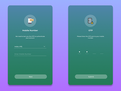 OTP Screen figma figmadesign mobile ui uidesign