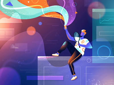 UX Research apple article blog design fireart illustraion mobile news reserch ui ux