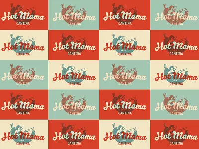 🌶Hot Mama Cantina: Logo Exploration🌶 branding branding and identity design exploration graphicdesign icon illustration logo logo design logodesign typography vector