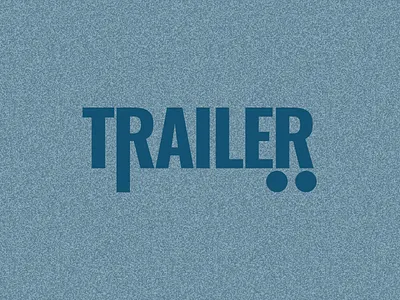 Trailer Logo branding design icon illustration logo minimal sketch trailer typography vector