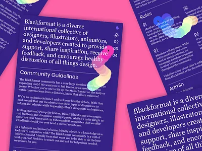 Blackformat Site Redesign blackformat brutalism developer javascript minimal purple type typogaphy ui ux web website